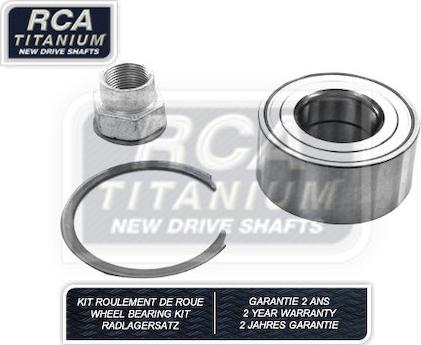 RCA France RCAK1169 - Подшипник ступицы колеса, комплект autospares.lv