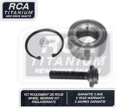 RCA France RCAK1160 - Подшипник ступицы колеса, комплект autospares.lv
