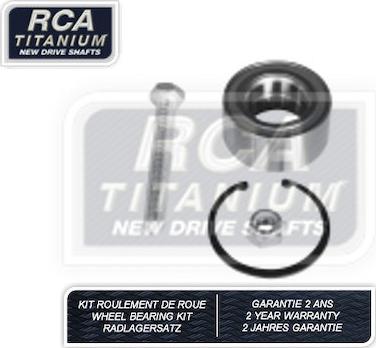 RCA France RCAK1168 - Подшипник ступицы колеса, комплект autospares.lv