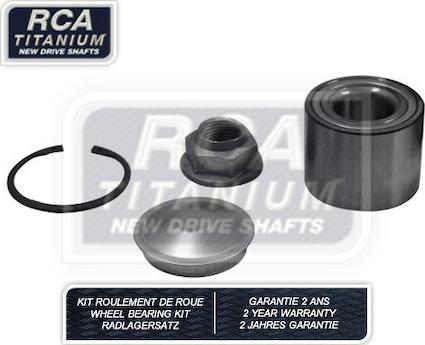 RCA France RCAK1162 - Подшипник ступицы колеса, комплект autospares.lv