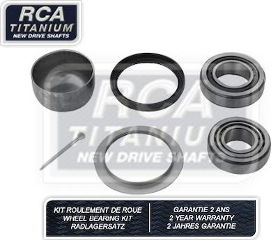 RCA France RCAK1120 - Подшипник ступицы колеса, комплект autospares.lv