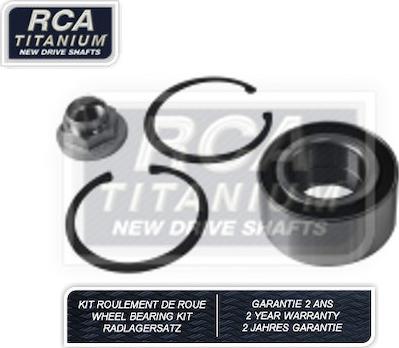 RCA France RCAK1123 - Подшипник ступицы колеса, комплект autospares.lv