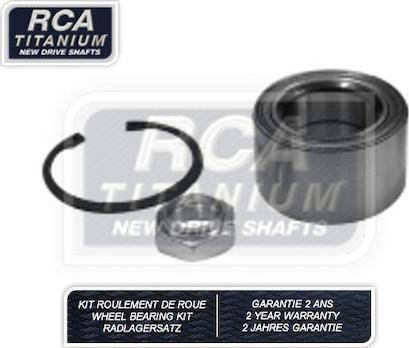 RCA France RCAK1343 - Подшипник ступицы колеса, комплект autospares.lv