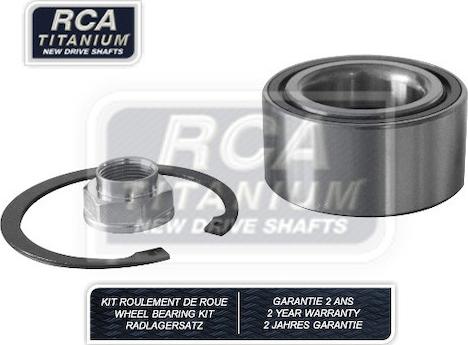 RCA France RCAK1355 - Подшипник ступицы колеса, комплект autospares.lv