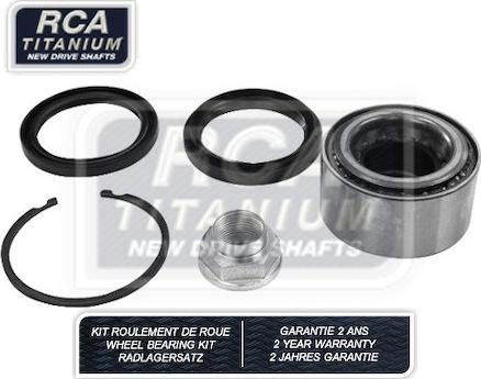 RCA France RCAK1338 - Подшипник ступицы колеса, комплект autospares.lv