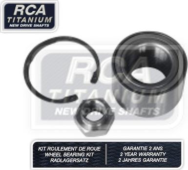 RCA France RCAK1328 - Подшипник ступицы колеса, комплект autospares.lv