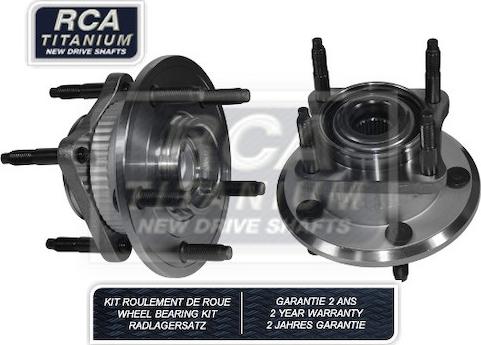 RCA France RCAK1374 - Подшипник ступицы колеса, комплект autospares.lv