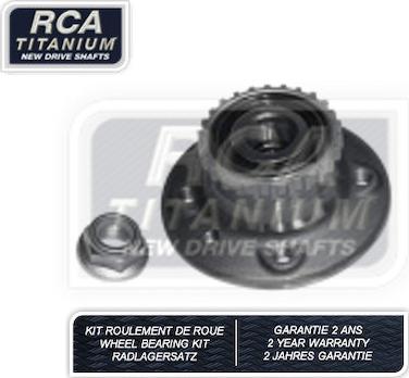 RCA France RCAK1375 - Подшипник ступицы колеса, комплект autospares.lv