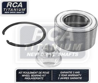 RCA France RCAK1377 - Подшипник ступицы колеса, комплект autospares.lv