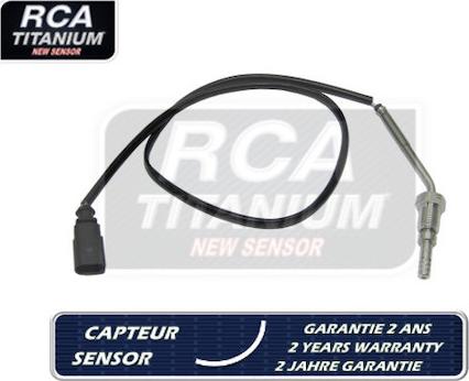 RCA France RCAT02 - Датчик, температура выхлопных газов autospares.lv