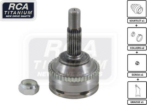 RCA France RE81A - Шарнирный комплект, ШРУС, приводной вал autospares.lv