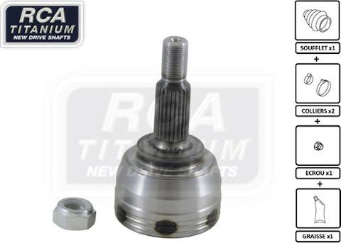 RCA France SA801 - Шарнирный комплект, ШРУС, приводной вал autospares.lv