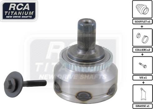 RCA France VO112A - Шарнирный комплект, ШРУС, приводной вал autospares.lv