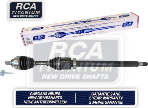 RCA France VO811N - Приводной вал autospares.lv