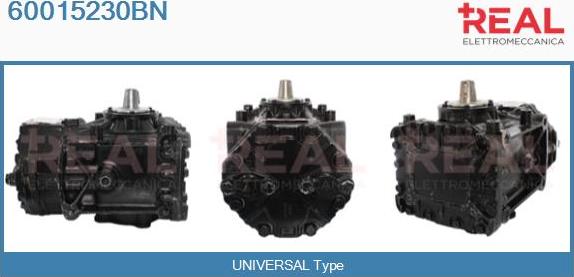 REAL 60015230BN - Компрессор кондиционера autospares.lv