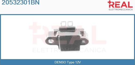 REAL 20532301BN - Регулятор напряжения, генератор autospares.lv