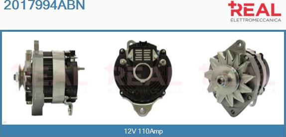 REAL 2017994ABN - Генератор autospares.lv