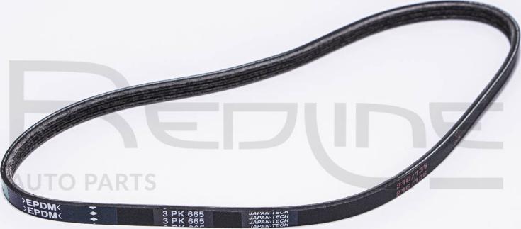 Red Line 993PK665 - Поликлиновой ремень autospares.lv