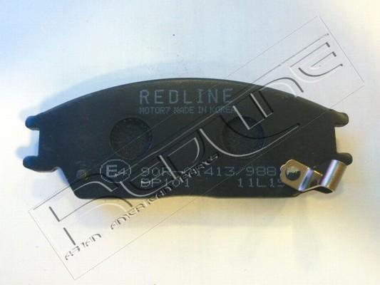 Red Line 27HY045 - Тормозные колодки, дисковые, комплект autospares.lv