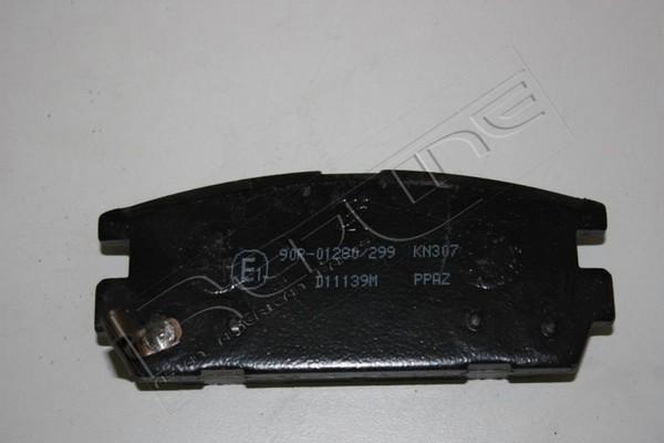 Red Line 27HY062 - Тормозные колодки, дисковые, комплект autospares.lv