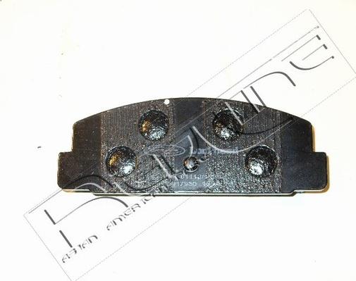 Red Line 27MZ003 - Тормозные колодки, дисковые, комплект autospares.lv