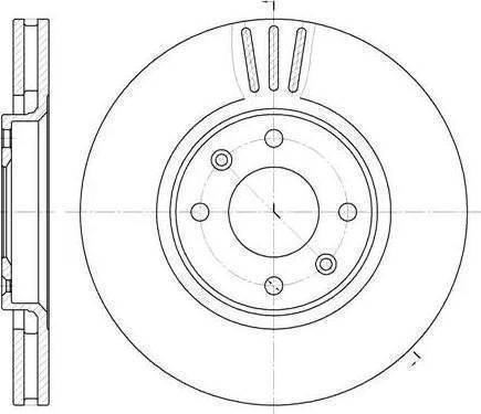 Metelli 23-0566 - Тормозной диск autospares.lv