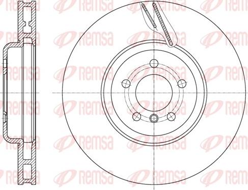 Roadhouse 96533 - Тормозной диск autospares.lv