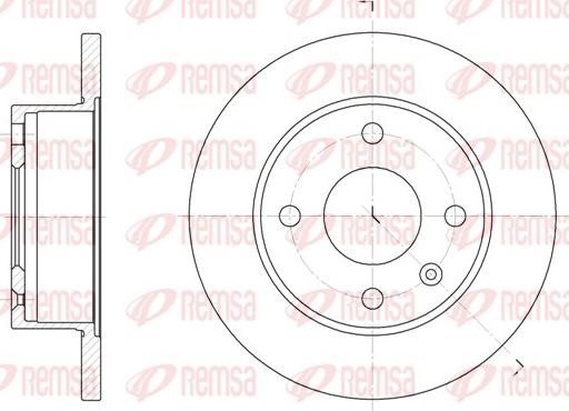 Maxgear 19-2643 - Тормозной диск autospares.lv