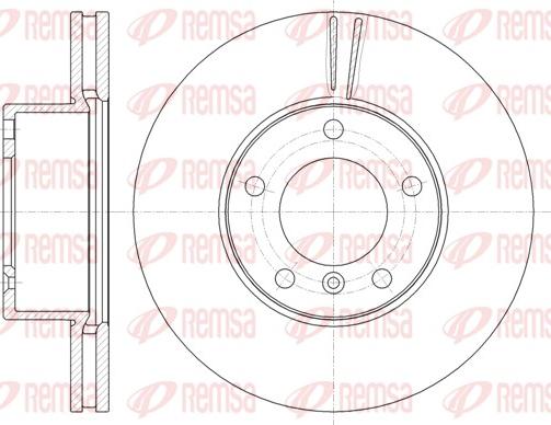 HELLA 8DD 355 108-581 - Тормозной диск autospares.lv