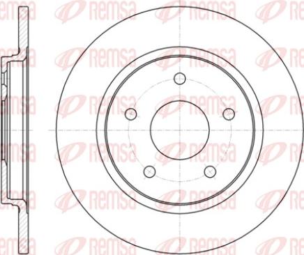 BENDIX 521305 - Тормозной диск autospares.lv