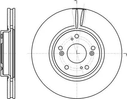 RIDER RD.3325.DF4432 - Тормозной диск autospares.lv