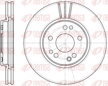 Maxtech 873522.0060 - Тормозной диск autospares.lv