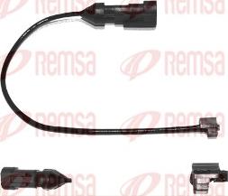 Remsa 001094 - Сигнализатор, износ тормозных колодок autospares.lv