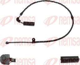 Remsa 001097 - Сигнализатор, износ тормозных колодок autospares.lv