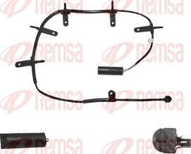 Remsa 001054 - Сигнализатор, износ тормозных колодок autospares.lv