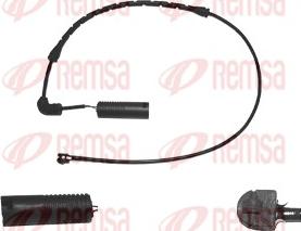 Remsa 001050 - Сигнализатор, износ тормозных колодок autospares.lv