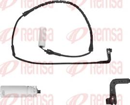 Remsa 001058 - Сигнализатор, износ тормозных колодок autospares.lv