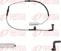 Remsa 001057 - Сигнализатор, износ тормозных колодок autospares.lv