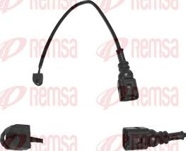 Remsa 001060 - Сигнализатор, износ тормозных колодок autospares.lv