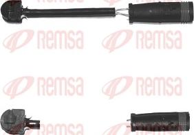 Remsa 001062 - Сигнализатор, износ тормозных колодок autospares.lv