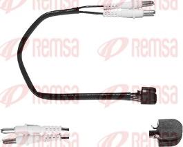 Remsa 001008 - Сигнализатор, износ тормозных колодок autospares.lv