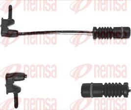 Remsa 001002 - Сигнализатор, износ тормозных колодок autospares.lv