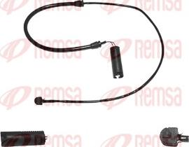 Remsa 001015 - Сигнализатор, износ тормозных колодок autospares.lv