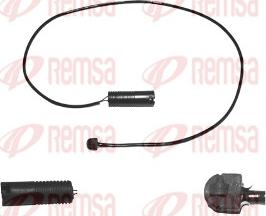 Remsa 001016 - Сигнализатор, износ тормозных колодок autospares.lv