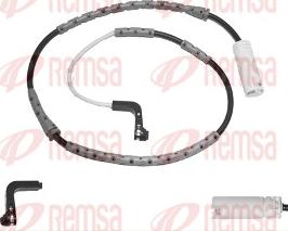 Remsa 001081 - Сигнализатор, износ тормозных колодок autospares.lv