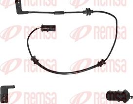 Remsa 001036 - Сигнализатор, износ тормозных колодок autospares.lv