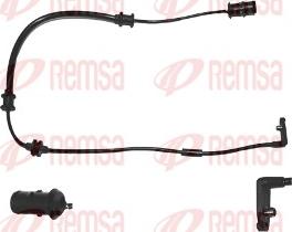 Remsa 001030 - Сигнализатор, износ тормозных колодок autospares.lv