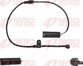 Remsa 001025 - Сигнализатор, износ тормозных колодок autospares.lv