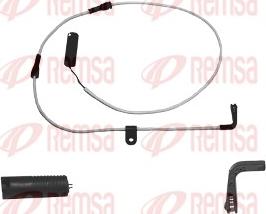 Remsa 001023 - Сигнализатор, износ тормозных колодок autospares.lv