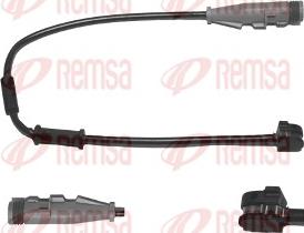 Remsa 001075 - Сигнализатор, износ тормозных колодок autospares.lv